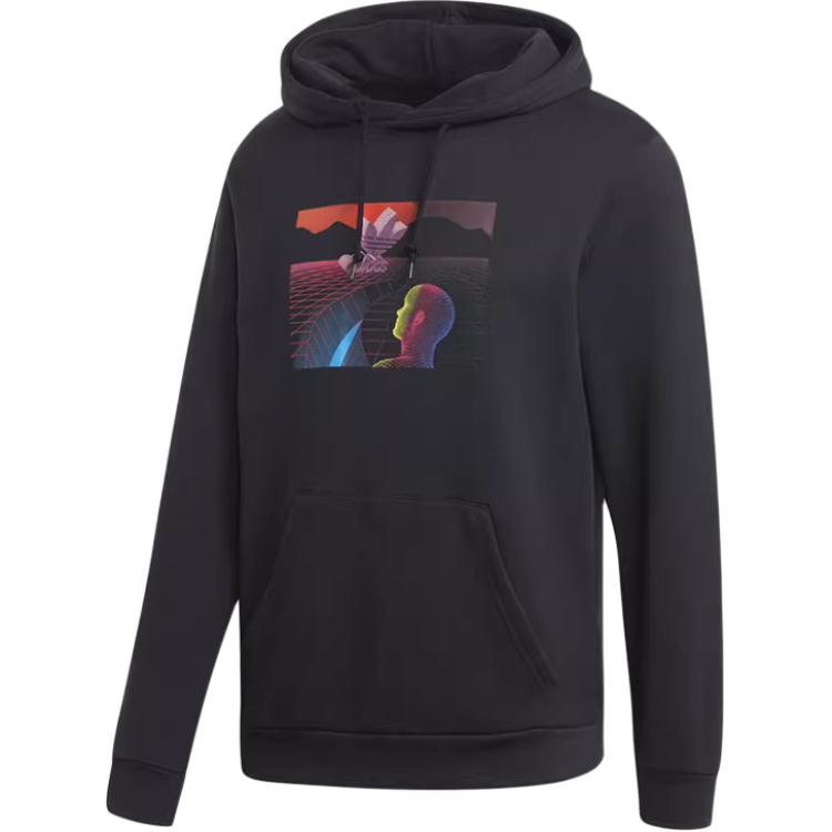 

Толстовка с капюшоном American мужская черная Adidas Originals