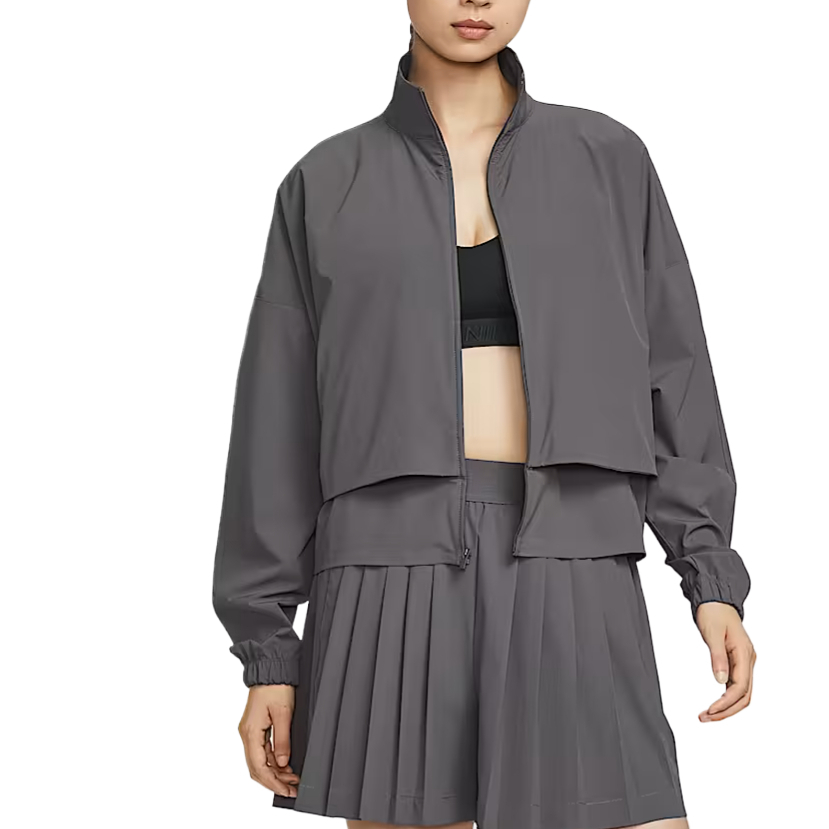 Nike Женская куртка Dri Fit PerfectStretch, Lightning Gray/Dark Gray — фото 4