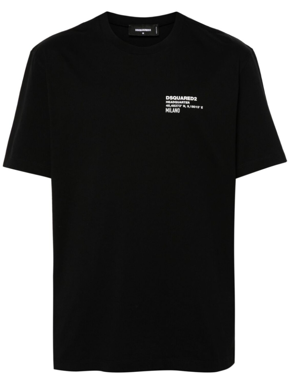 

DSQUARED2 футболка с логотипом, черный