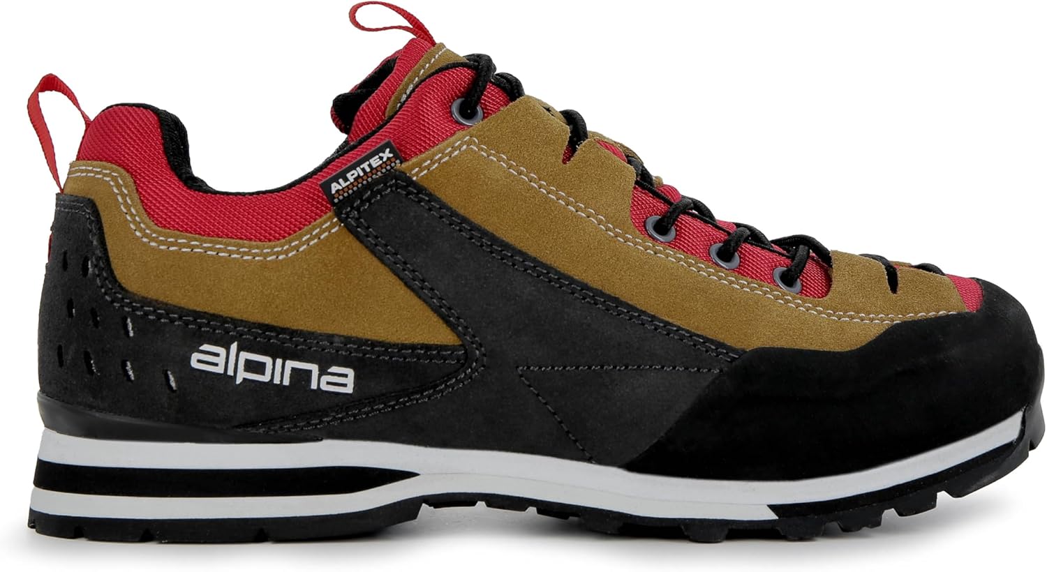 

Мужские водонепроницаемые ботинки Alpina ROYAL - премиальные легкие туристические кроссовки с подошвой Vibram, Woodtrush