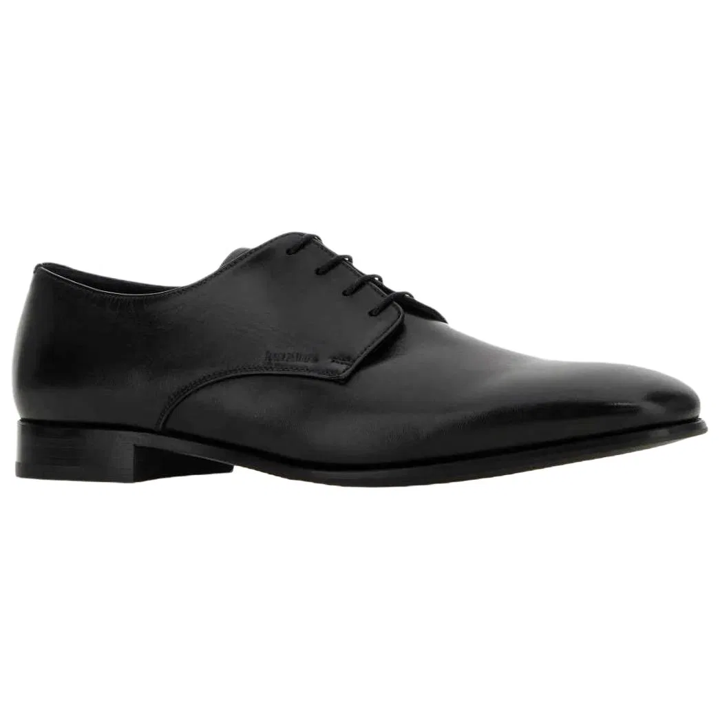 Туфли кожаные PRADA Black — фото 4