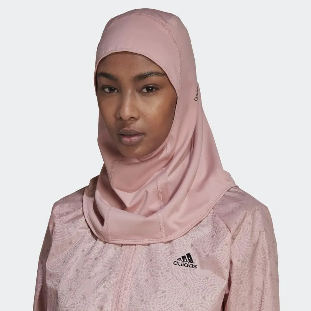 Женский спортивный хиджаб Run Icon 3-Stripes от adidas Adidas, Wonder Mauve — фото 2