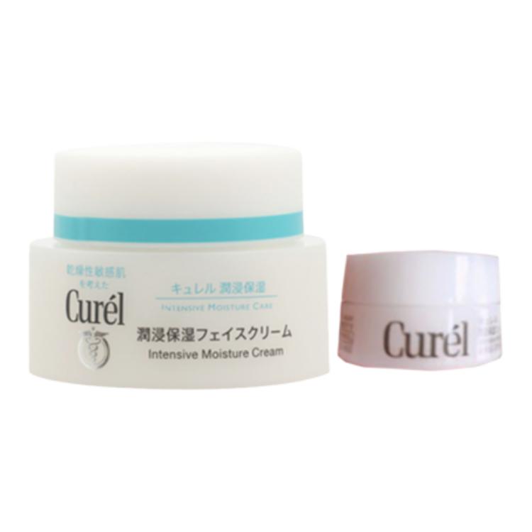 Крем для умывания Kerun Rinse Nourishing, увлажняющий набор для ухода за кожей Curél — фото 3