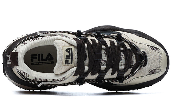 Кроссовки qd96 x white mountaineering 'deep brown beige' Fila Fusion, коричневый — фото 4