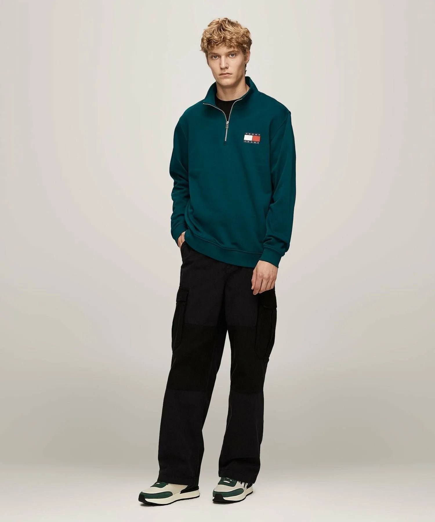 Брюки Cargotech из рипстопа TOMMY HILFIGER, Beige AB9 — фото 3