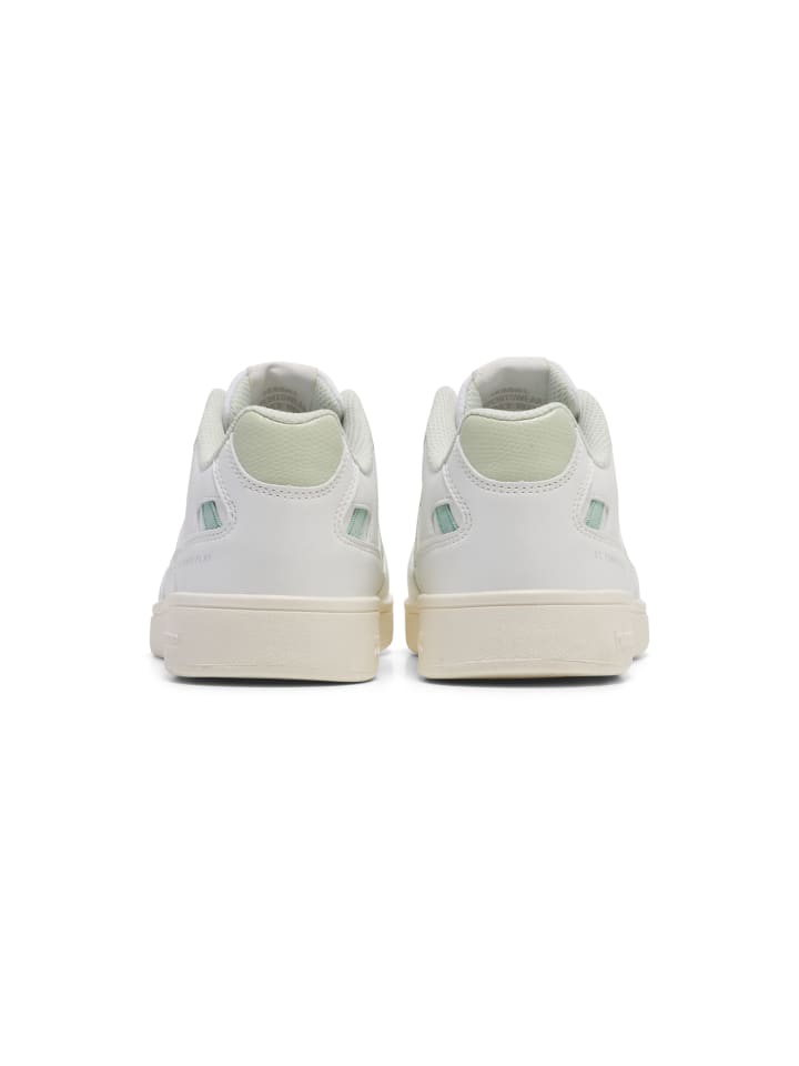 Кроссовки на шнуровке Hummel, цвет bright white/misty jade — фото 2