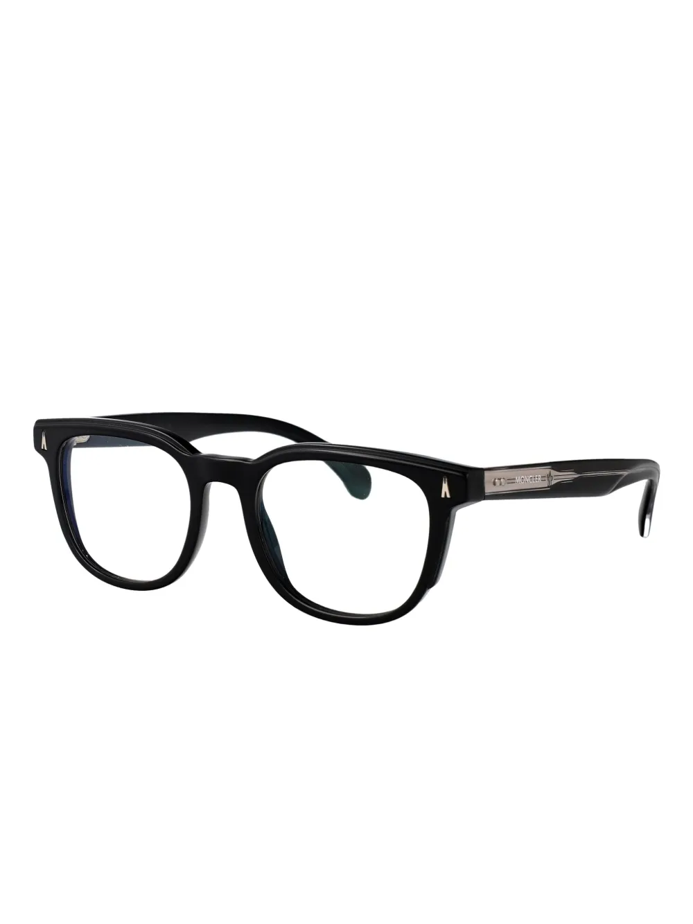 

Очки в квадратной оправе Moncler Eyewear, черный