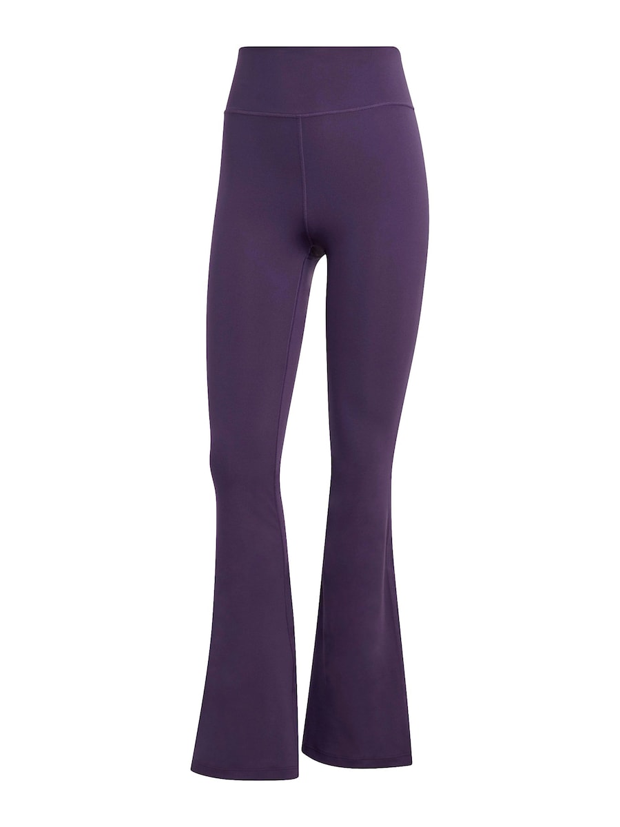 

Расклешенные спортивные брюки ADIDAS PERFORMANCE All Me Ess, Blackberry