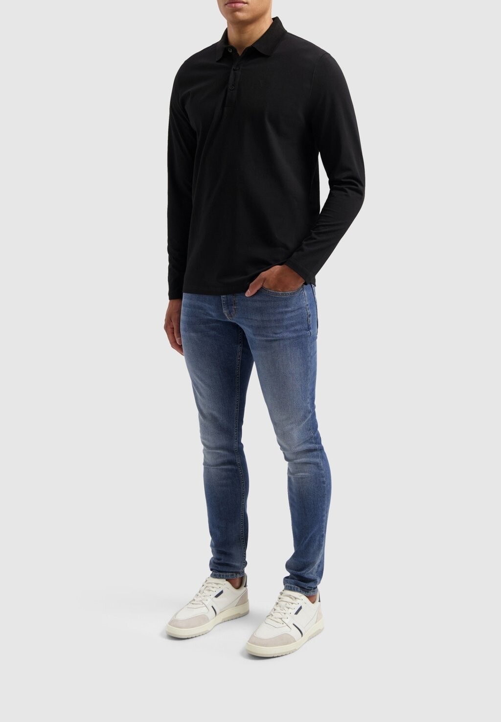 

Топ с длинными рукавами REGULAR FIT Pure Path, черный