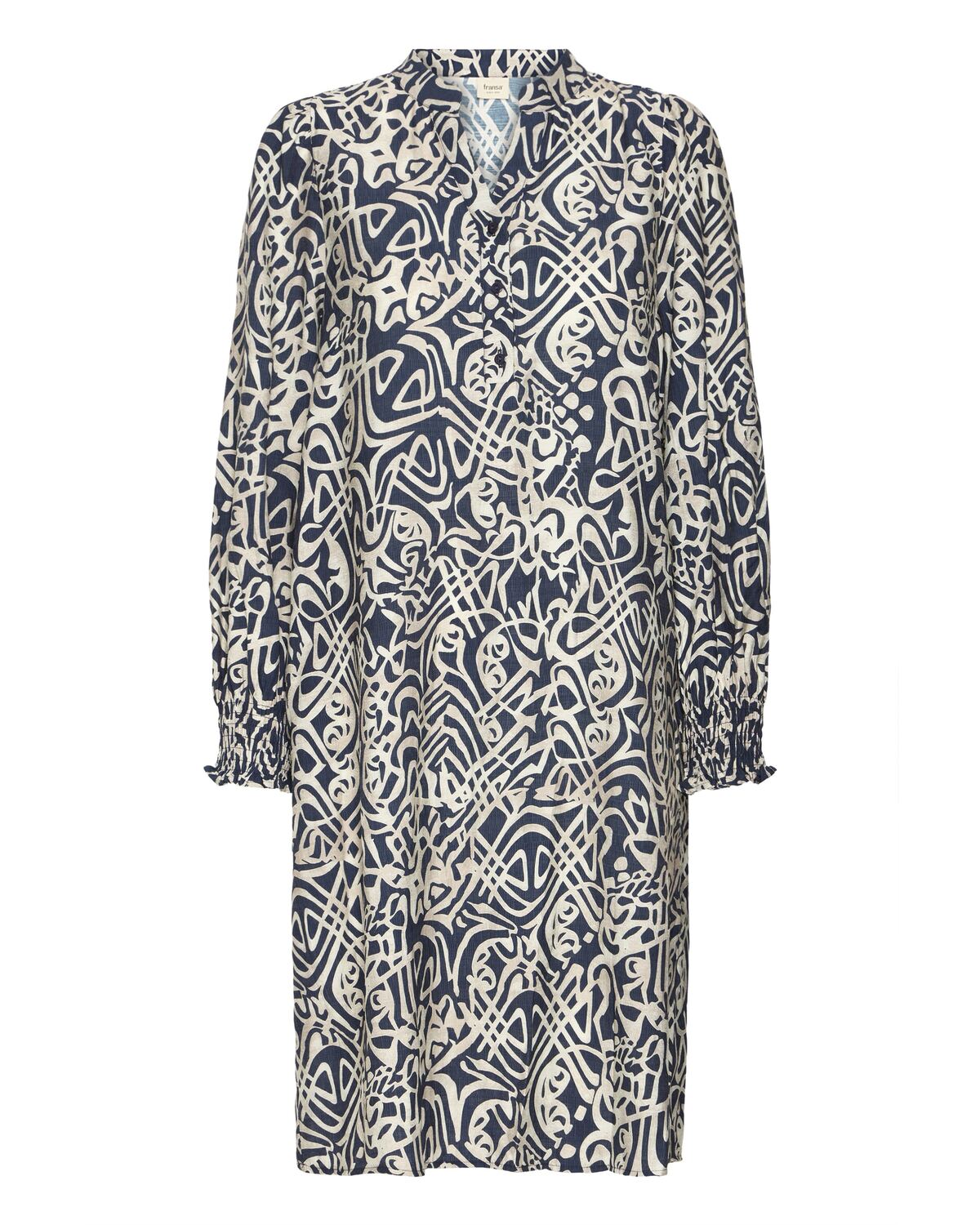 

Fransa Платье 'FRARiana' в цвете Marine Blue