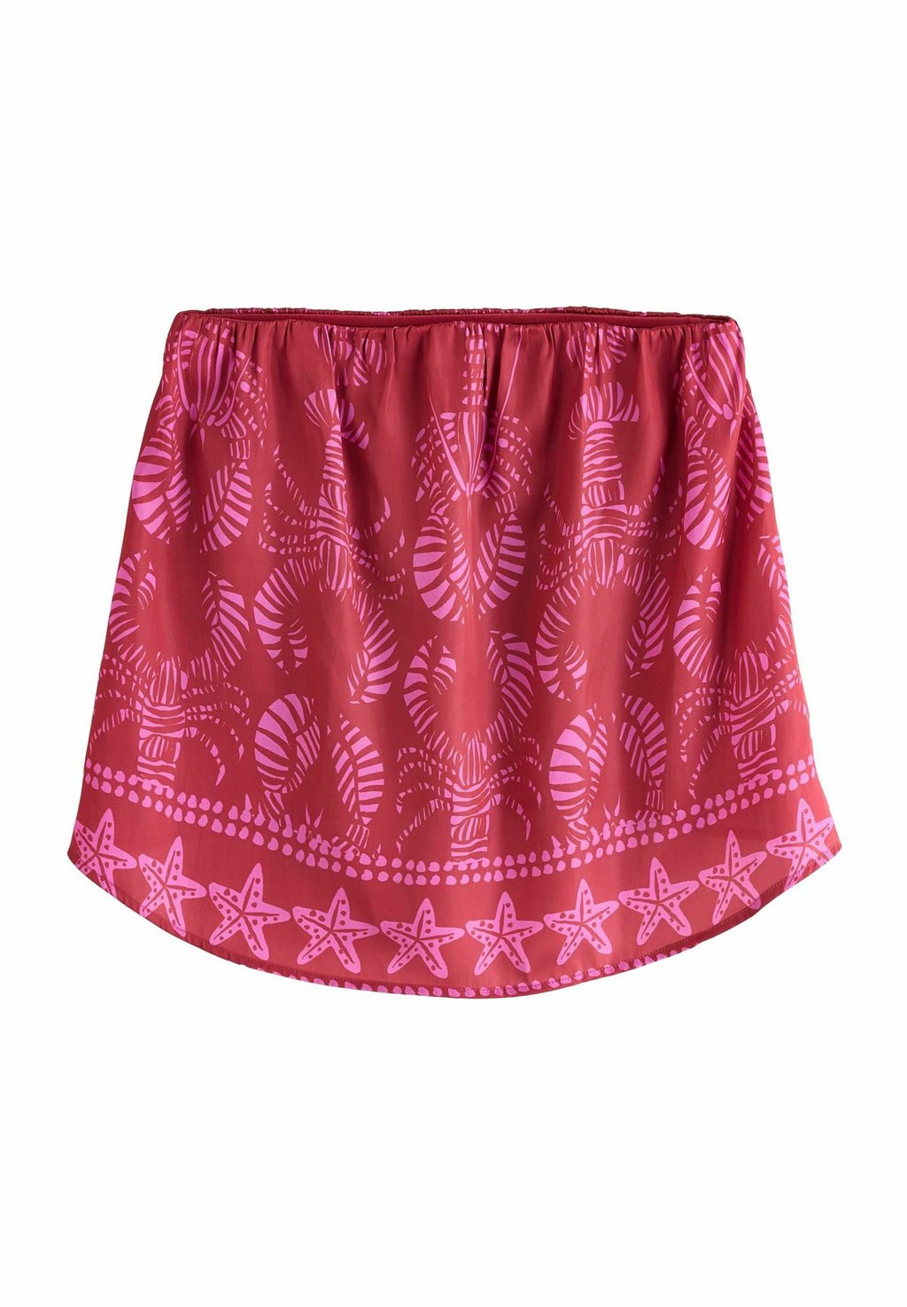 

Топ GLOSSY PRINTED Next, красный