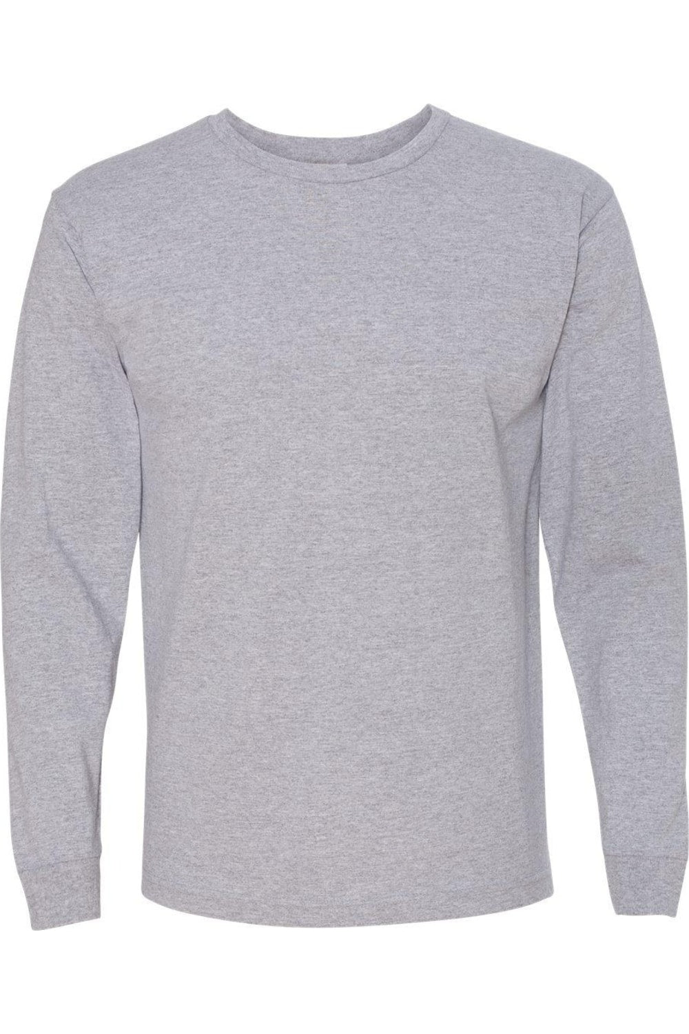 

Футболка с длинным рукавом Bayside USA-Made из 100% хлопка, цвет dark ash