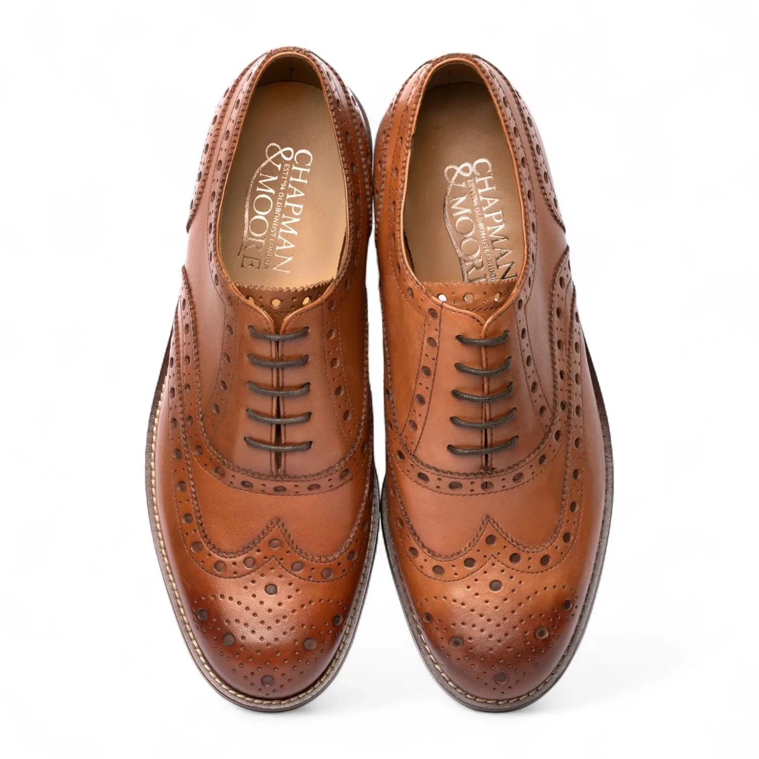 Броги Oxford Wingtip Truclothing, бежевый — фото 3