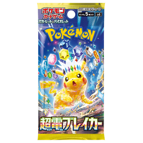 

Карточная игра Pokemon Tcg: Japanese Super Electric Breaker Sv8 – Booster Pack