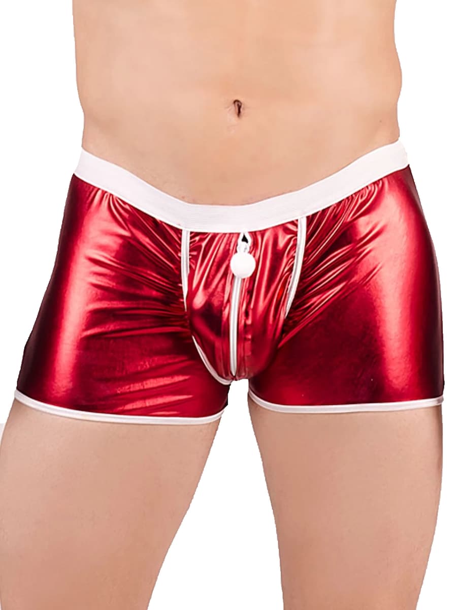 

Боксеры Andalea Weihnachts Wetlook-Boxer, красный