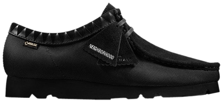 

Кроссовки Clarks NEIGHBORHOOD x Wallabee GTX 'Black', черный