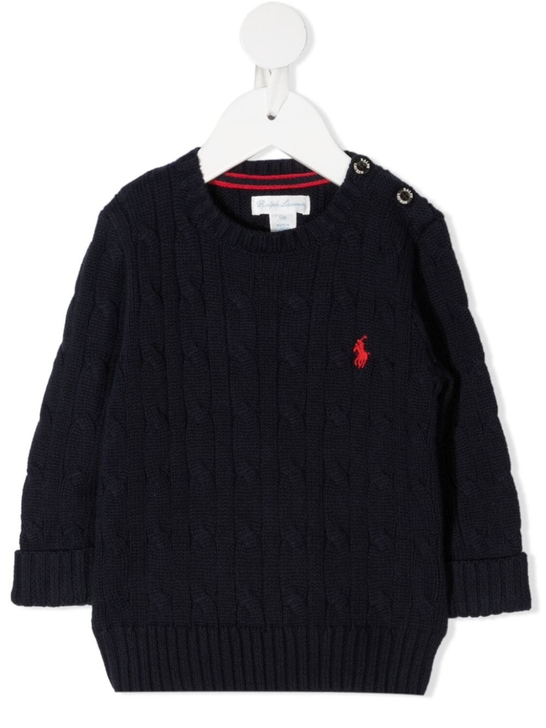 

Ralph Lauren джемпер фактурной вязки, синий