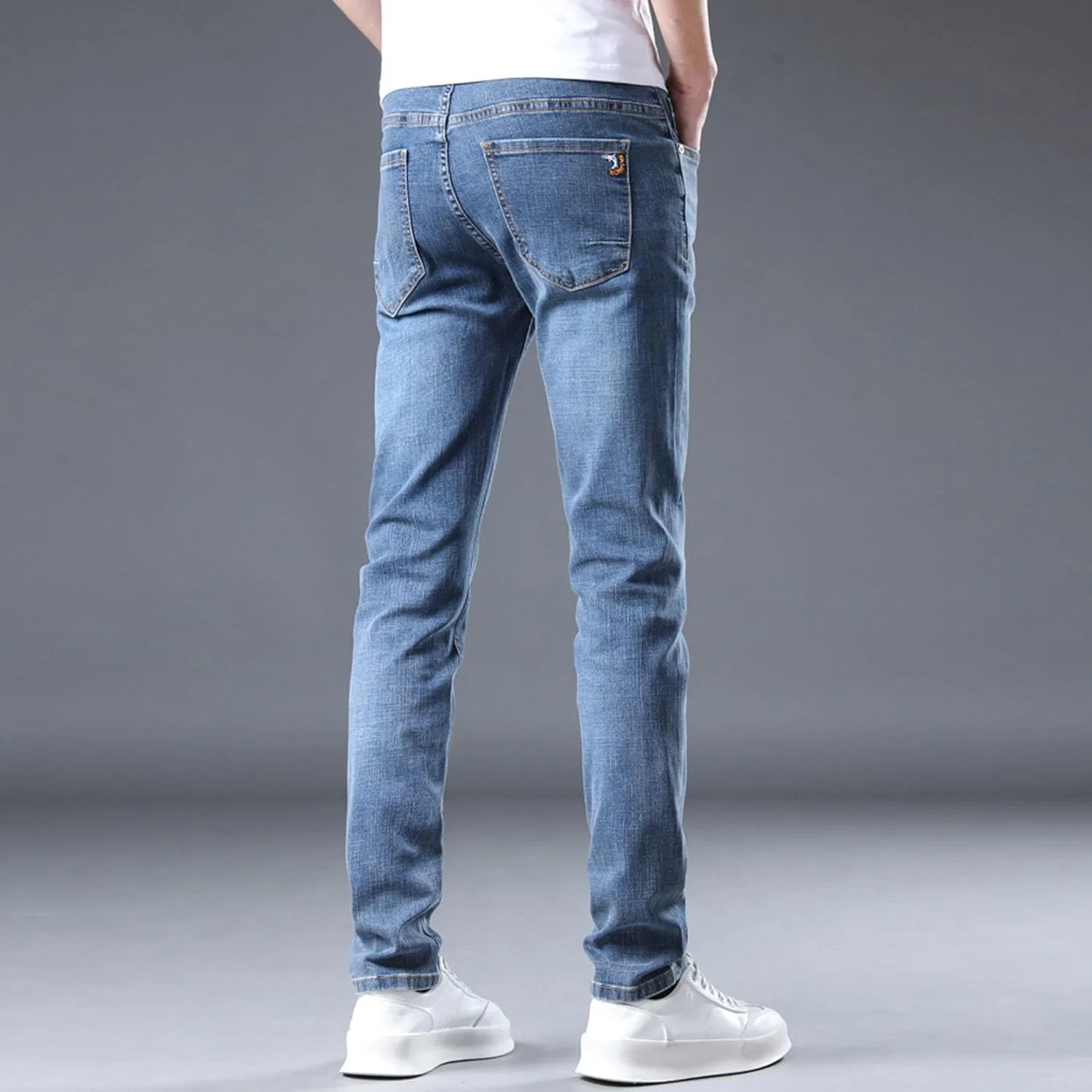 Джинсы Slim Fit Denim, 392 Blue — фото 2