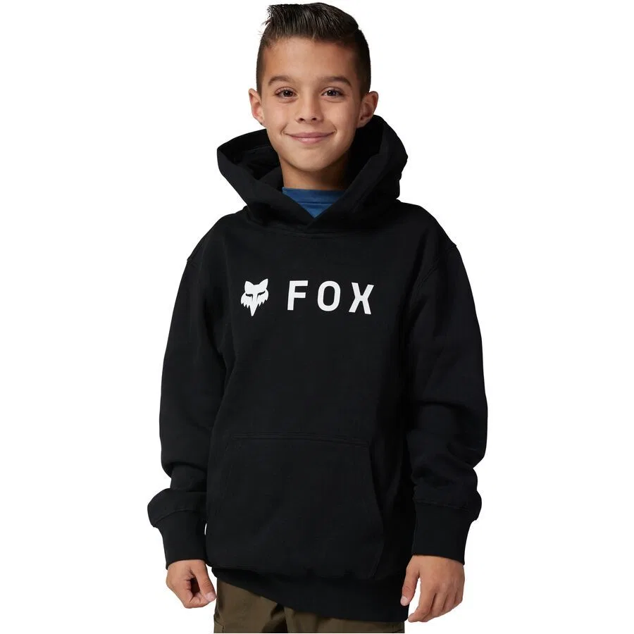 Молодежная толстовка с капюшоном Fox Racing, Black