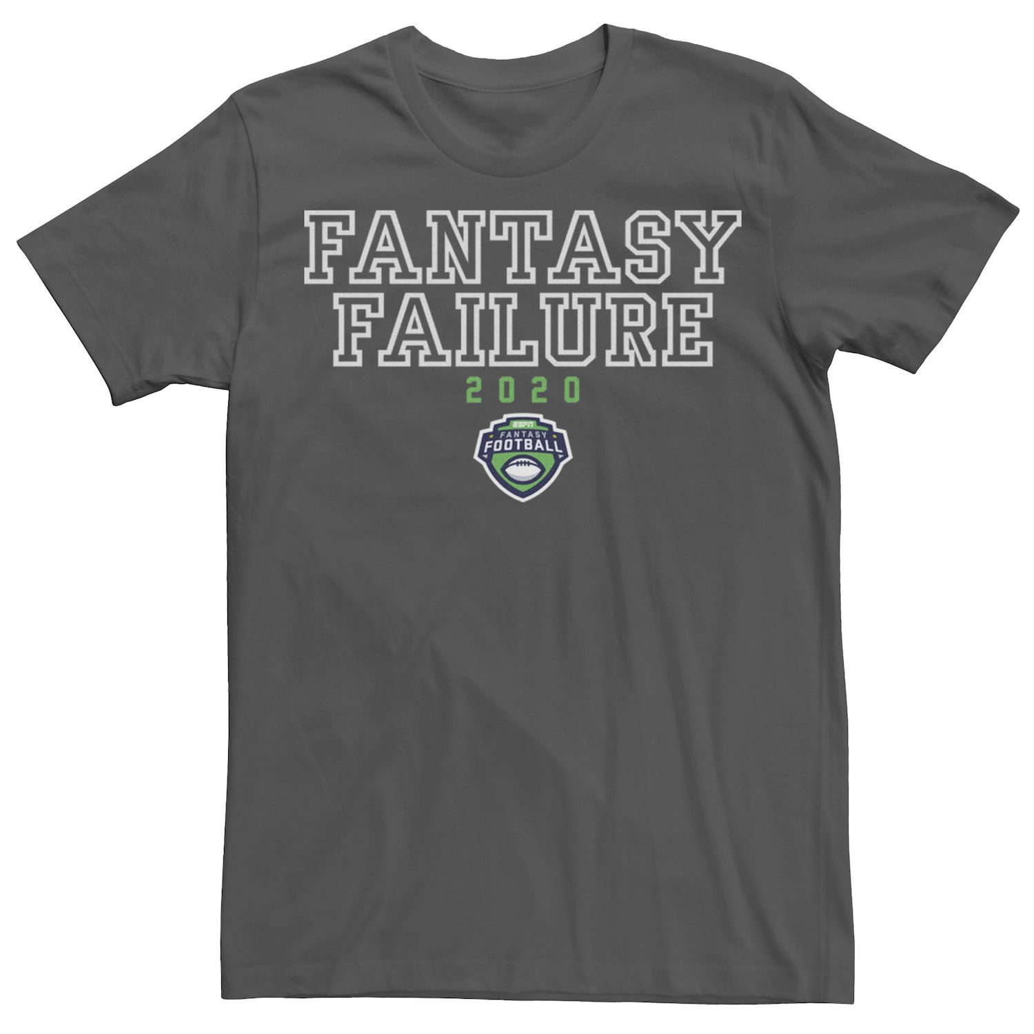 

Мужская футболка с логотипом ESPN 2020 Fantasy Fail Licensed Character