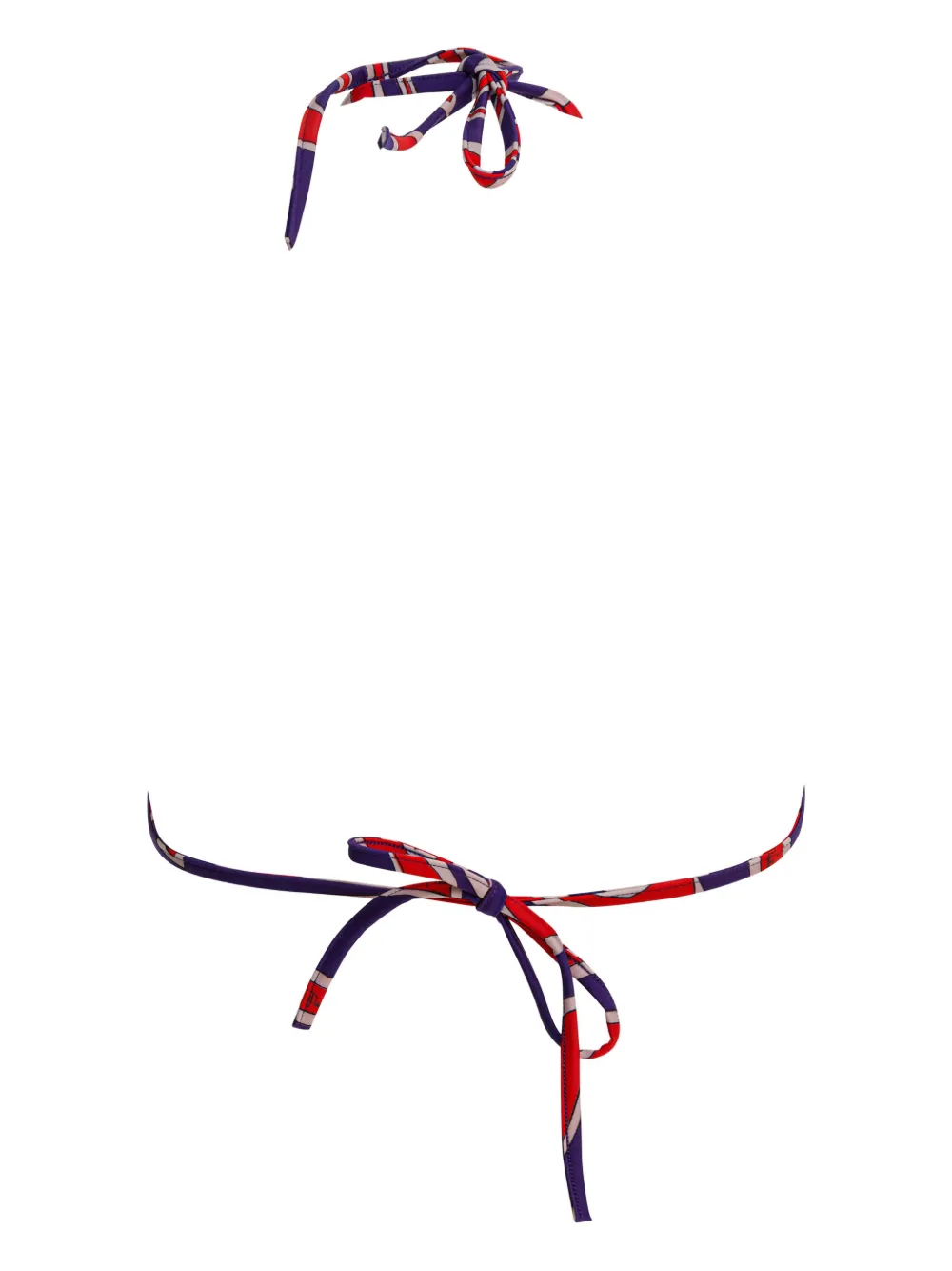 

Бикини с завязками и принтом Pucci, фиолетовый