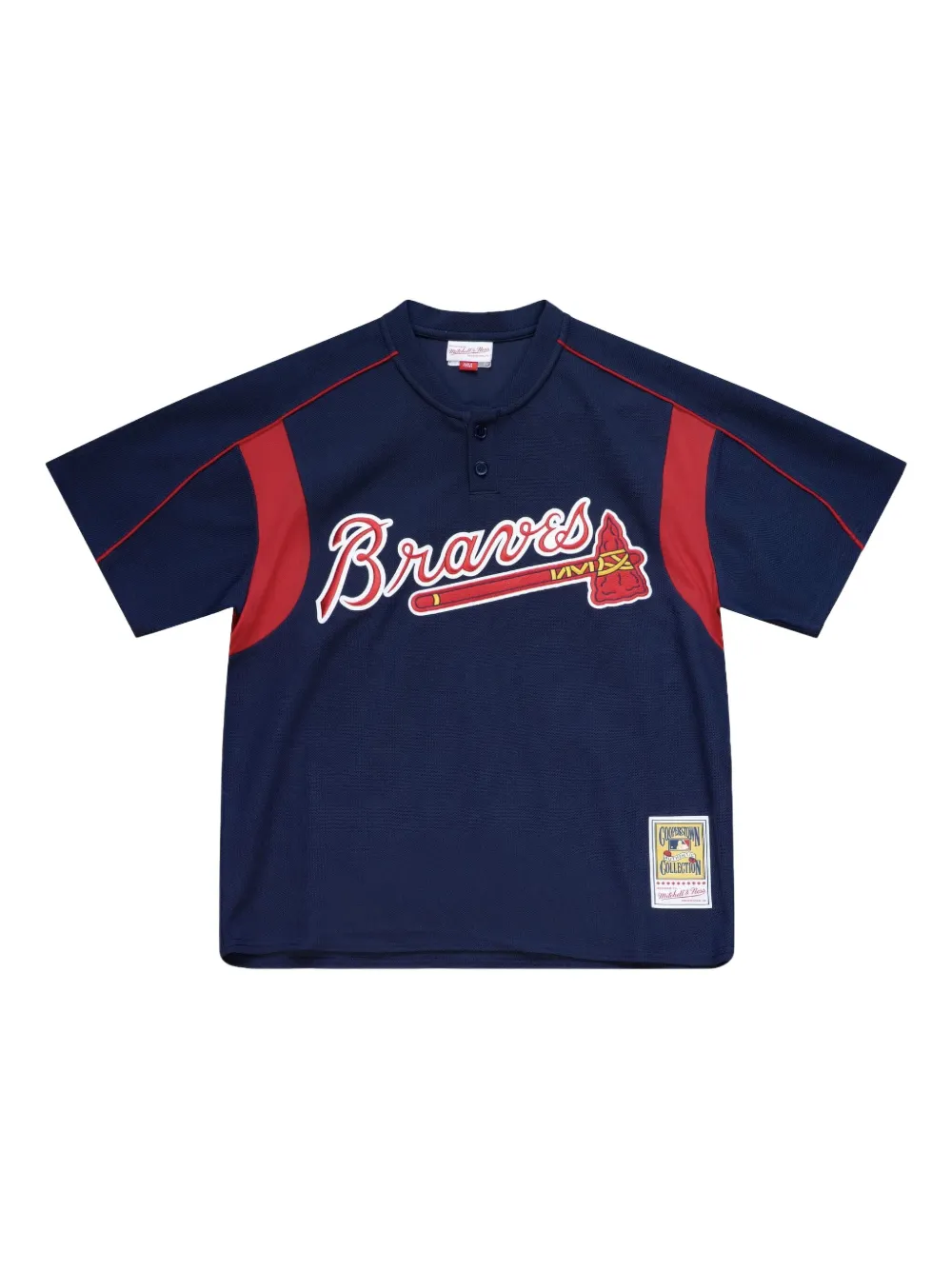 

Топ "MLB Atlanta Braves 2003 Chipper Jones" Mitchell & Ness, синий