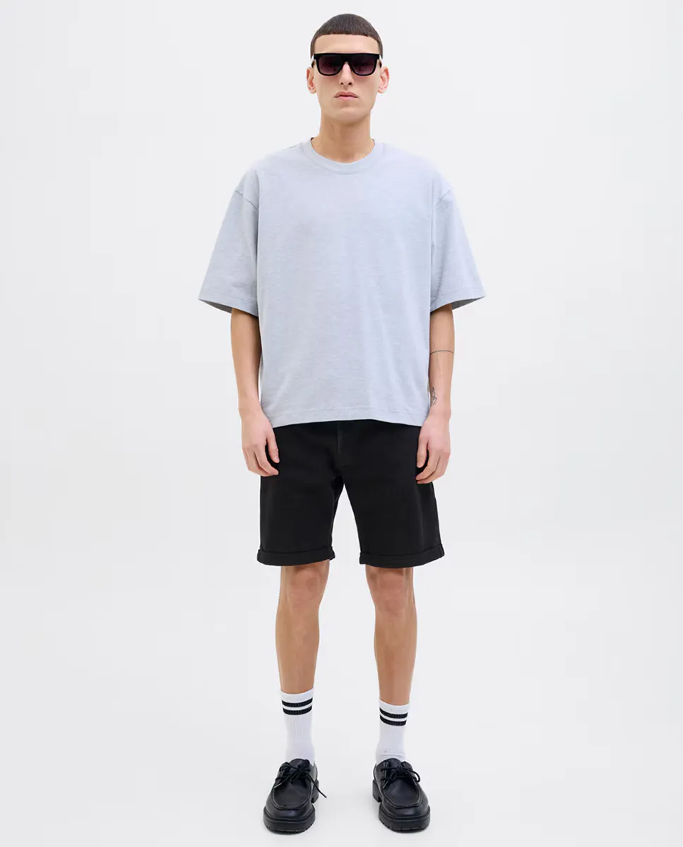

Мужские джинсовые шорты-бермуды обычного кроя Jack & Jones, черный