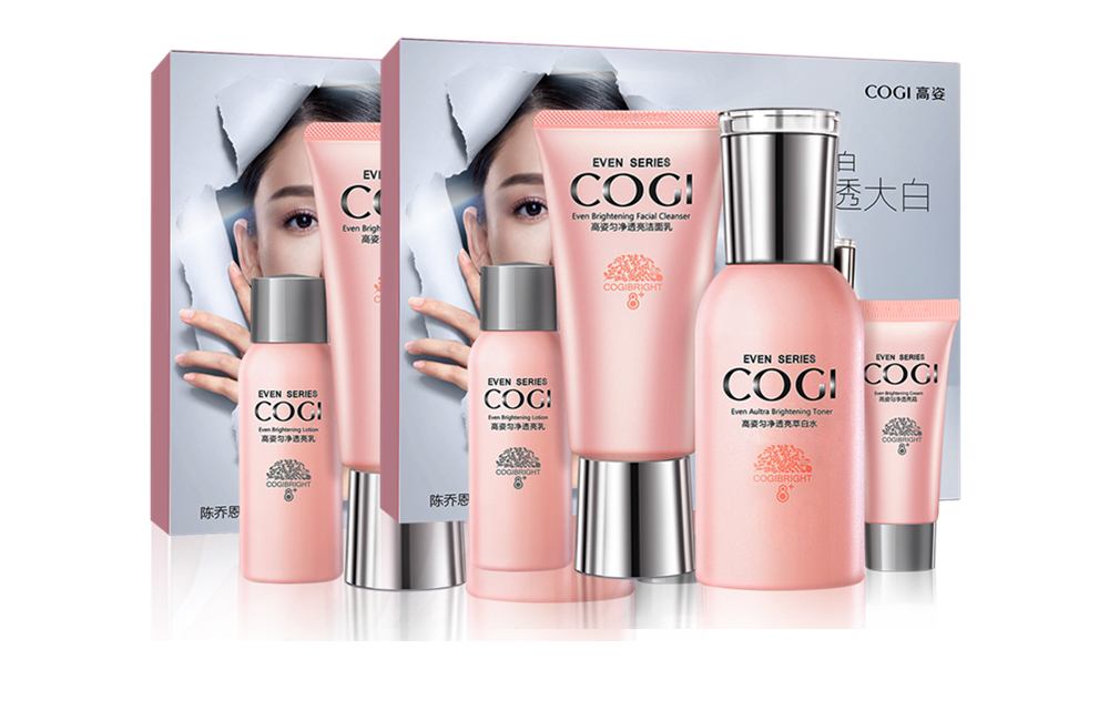 

Наборы для ухода за кожей (унисекс) Cogi, cleansing 50g + water 80ml + milk 30g + cream 5g two sets