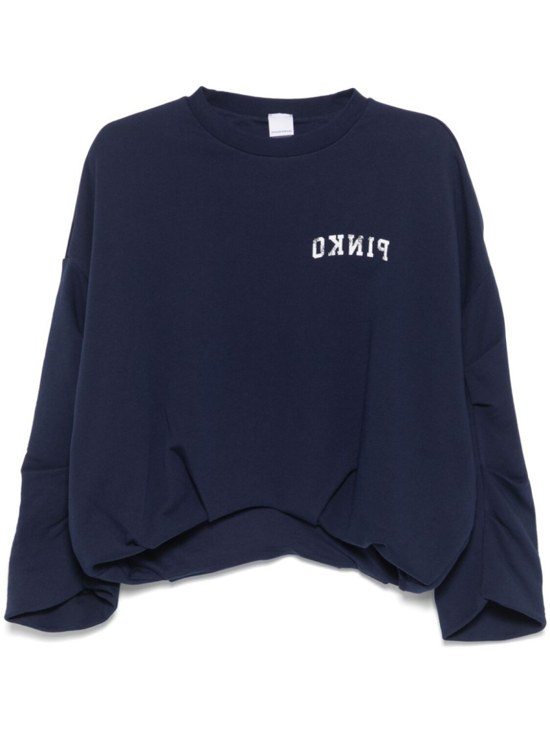 

PINKO толстовка с логотипом, синий
