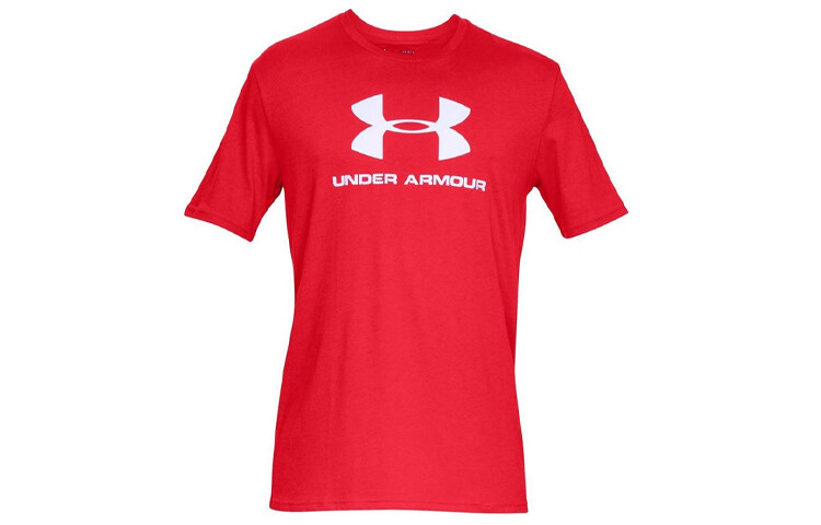

Спортивная футболка мужская красная Under Armour, красный