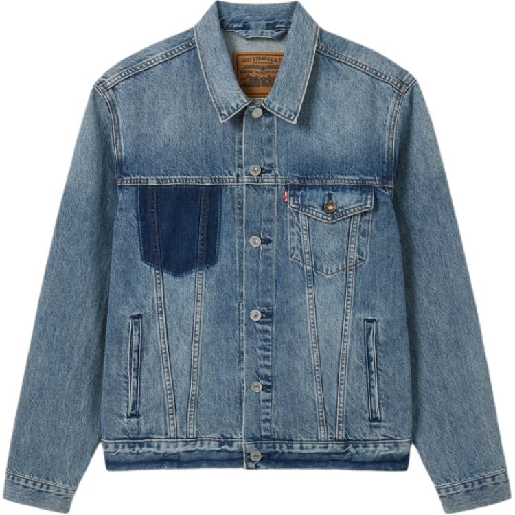 Levi’s Джимовая куртка Drifter Series Мужская Светло-голубая Levis — фото 2