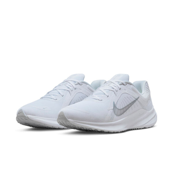 Кроссовки quest 5 low tops серебристые Nike, белый — фото 3