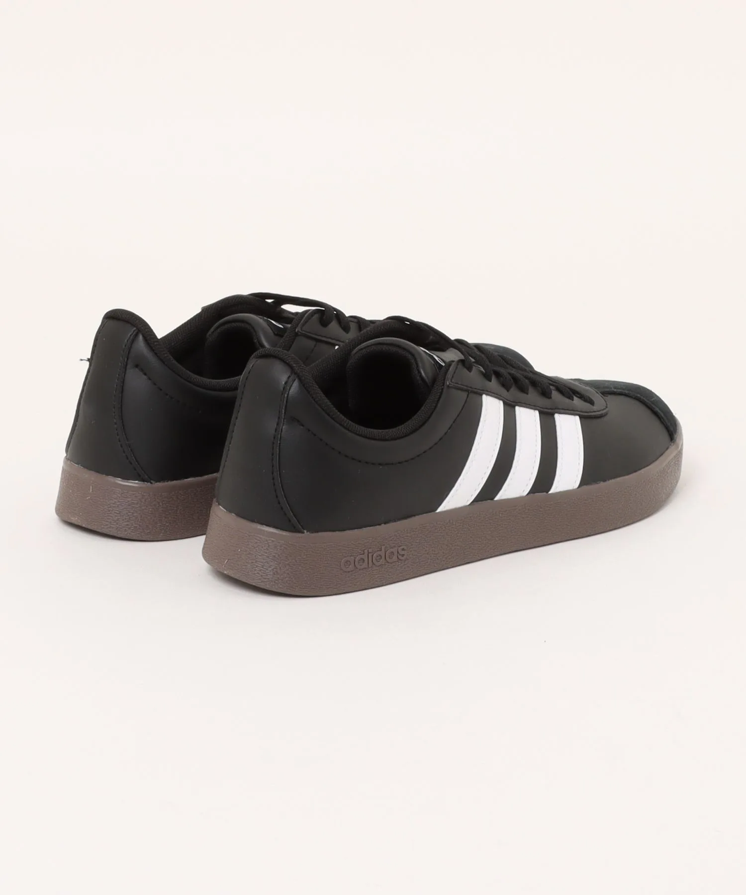 Мужские кроссовки VL COURT BASE M adidas чёрно белые — фото 2