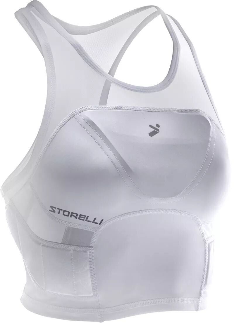 

Женская укороченная футболка Storelli Sports BodyShield Soccer, белый