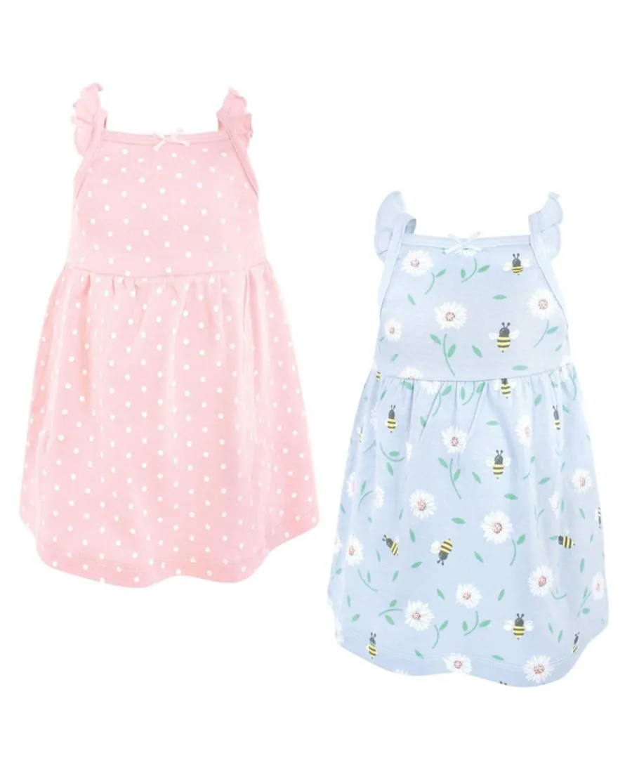 Комплект из 2 платьев без рукавов Hudson Baby, Daisy Bee