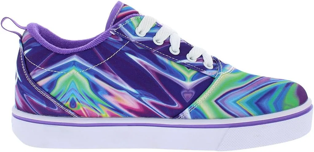 Кроссовки с колесиками Heelys Voyager, девичьи, Purple/Multi — фото 3