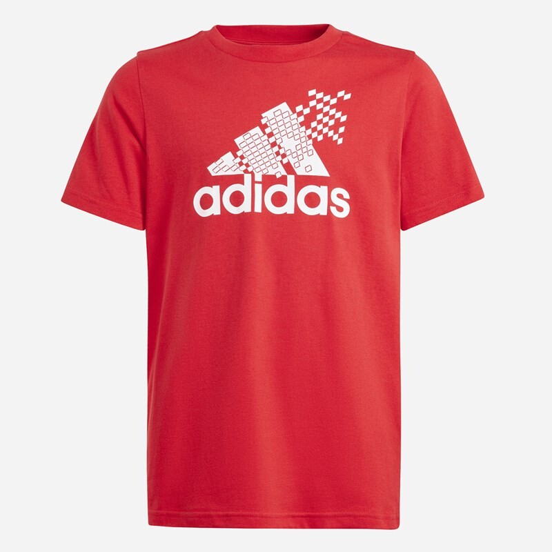 

Детская футболка с игровой графикой Adidas, красный