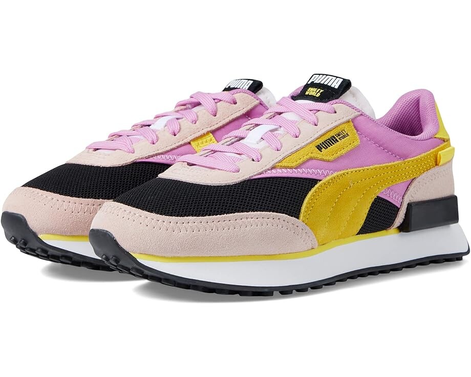 

Кроссовки Puma Future Rider Smileyworld, цвет Rose Quartz/Mauve Pop/Puma Black