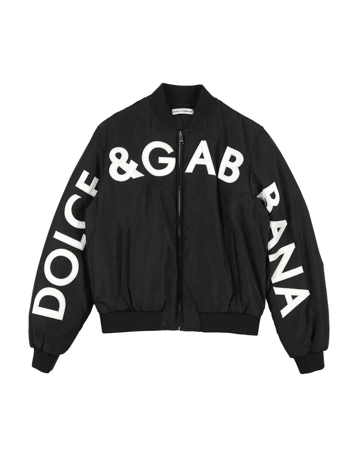 Куртка с аппликациями DOLCE&GABBANA черная