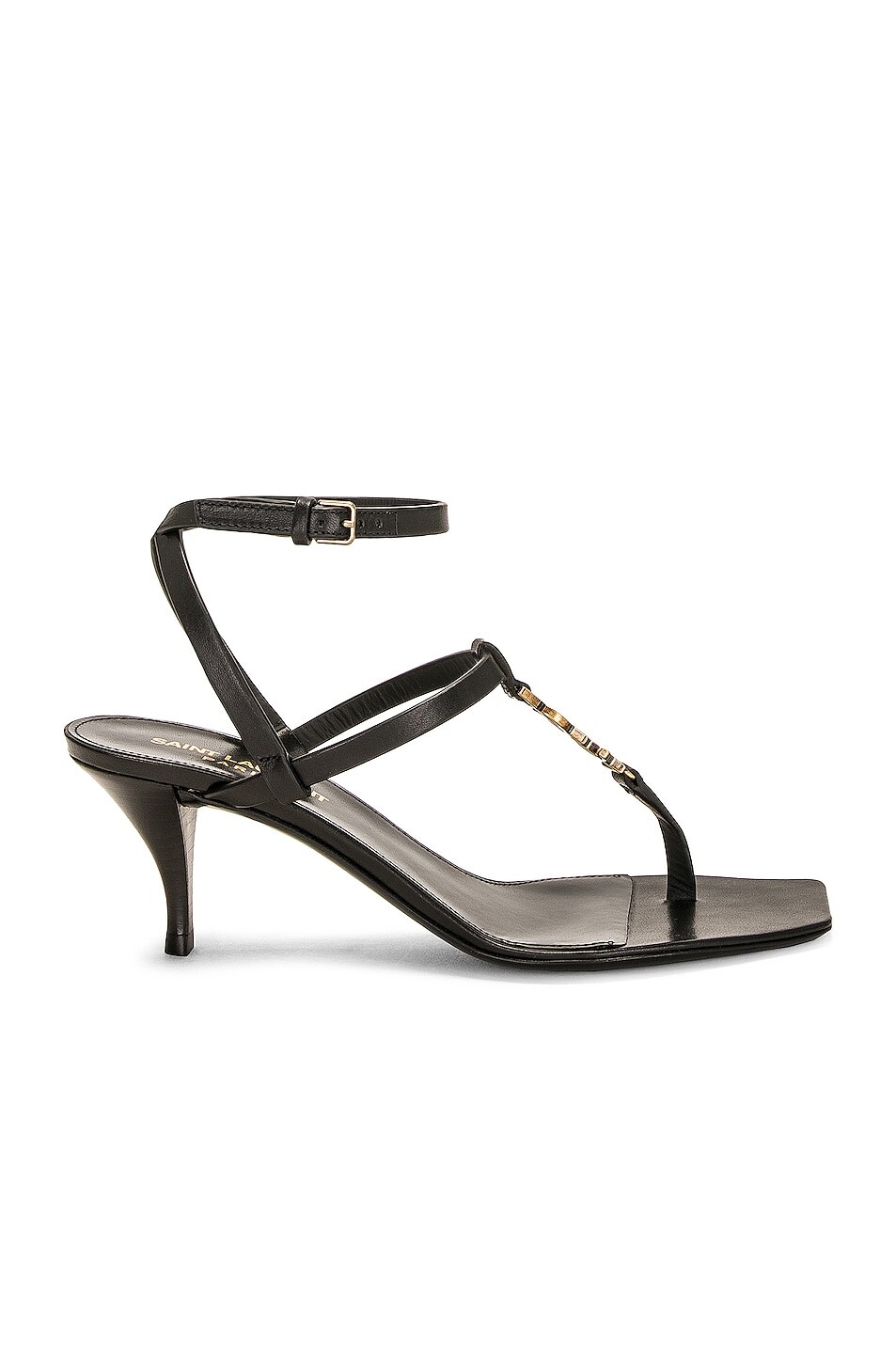 

Женские сандалии Cassandra Sandal Saint Laurent, цвет Nero
