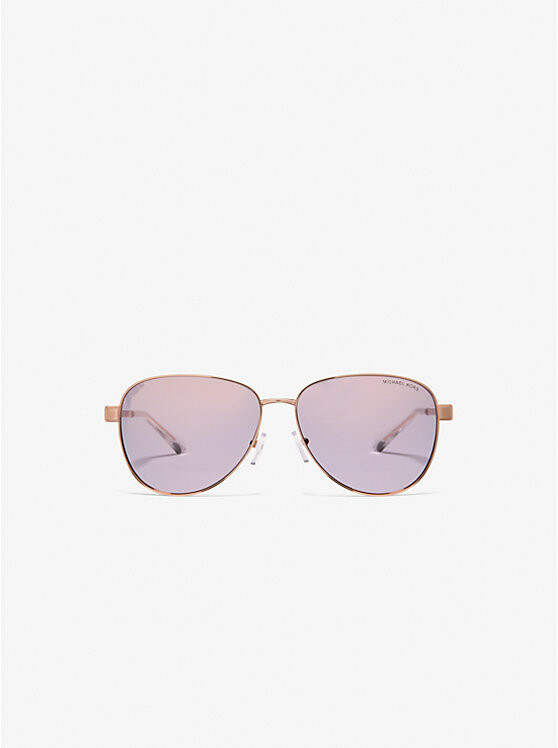 

Солнцезащитные очки Biarritz Michael Kors, розовый