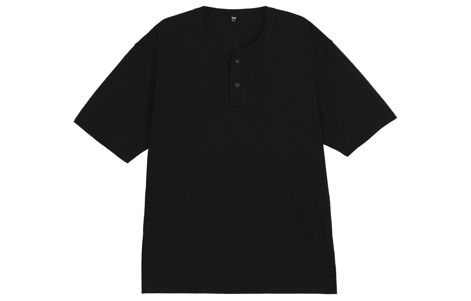 

UNIQLO Футболка унисекс, цвет Black