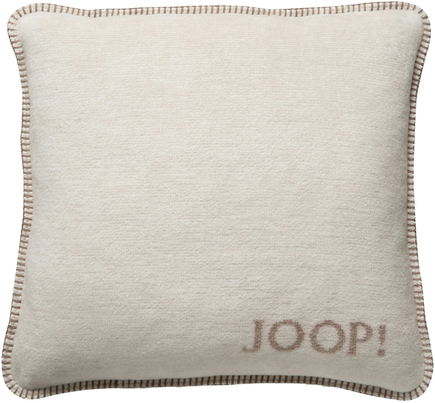 

Чехол для подушки меланжевый doubleface Joop!, светло-коричневый/песочный