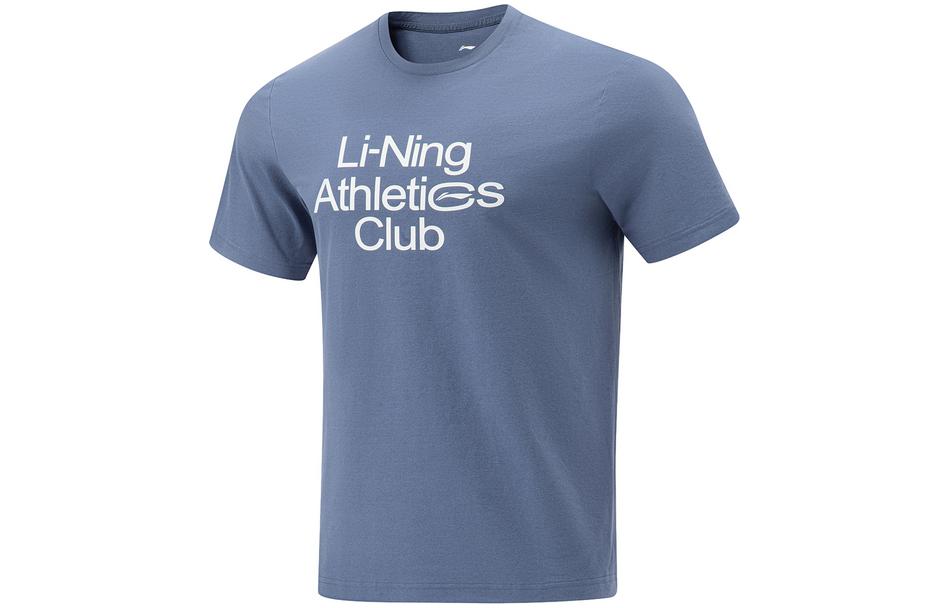 

LINING Футболка мужская пыльно-голубая