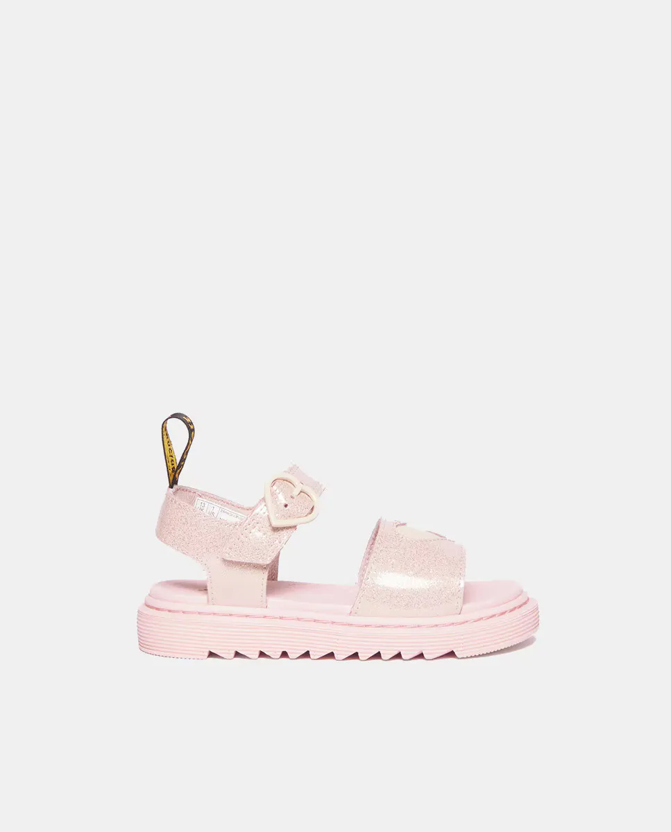 

Сандалии Marlowe Hearts JUNIOR Dr. Martens, цвет Rosa