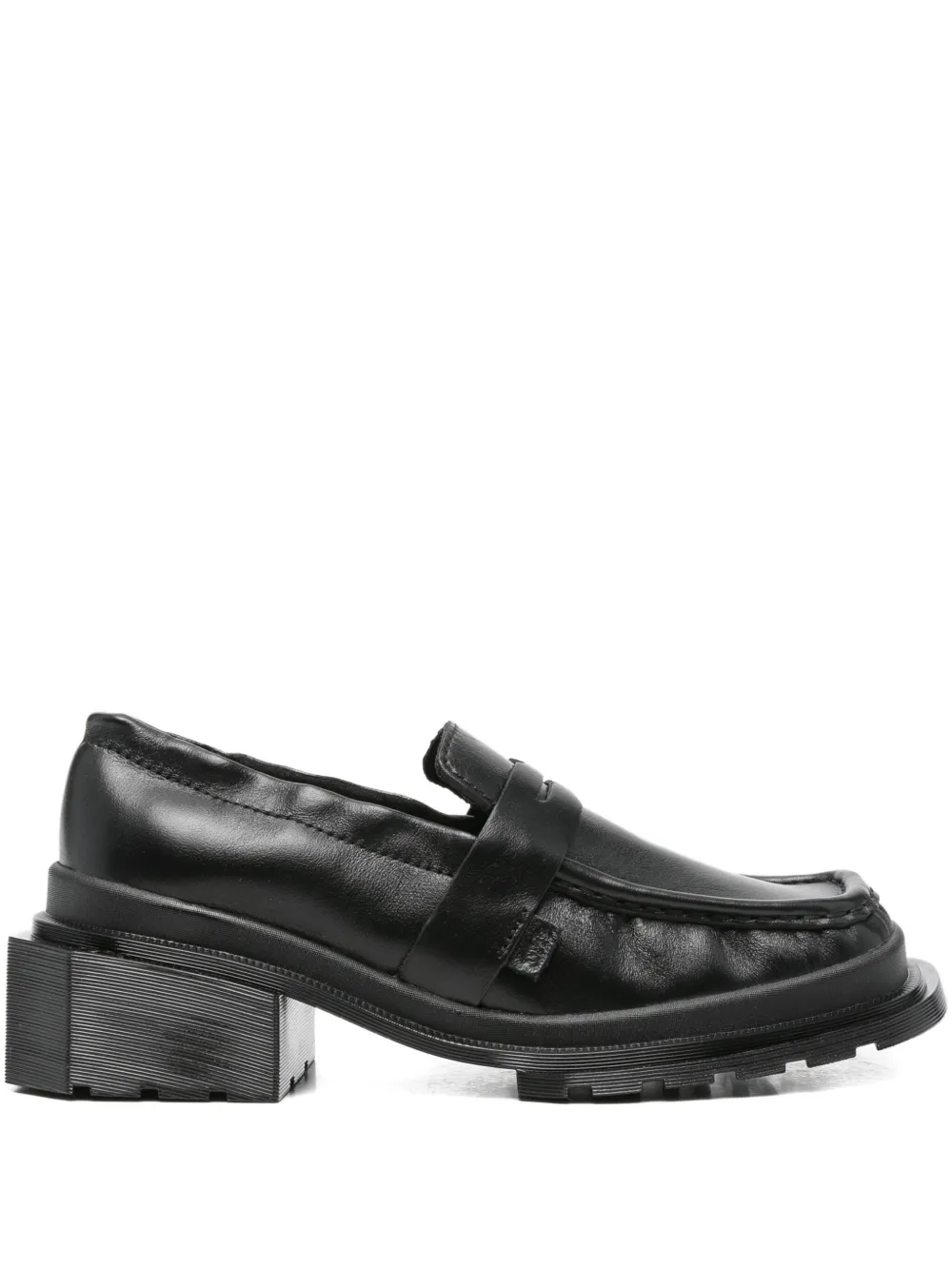 Кожаные лоферы Dr. Martens, черный