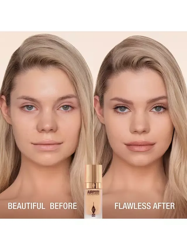 Безупречная тональная основа, нанесенная аэрографом Charlotte Tilbury, 5 Cool — фото 2