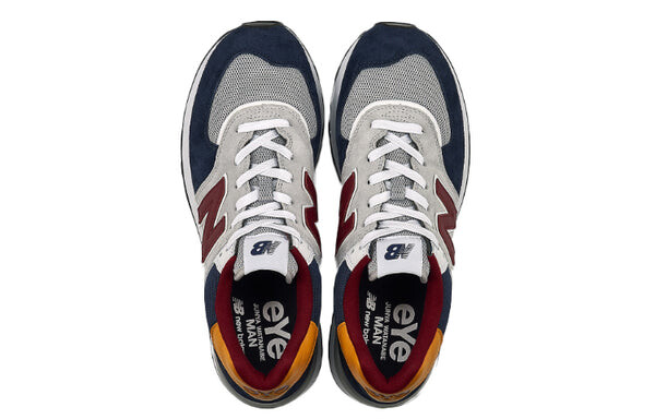 Кроссовки x junya watanabe man 574 legacy New Balance, серый — фото 3