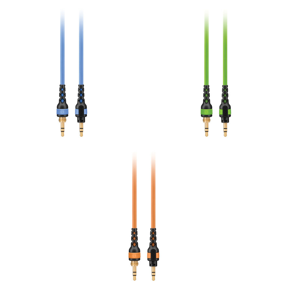

RODE NTH-Cable Kit for NTH-100 Headphones (3-Pack Blue, Green,