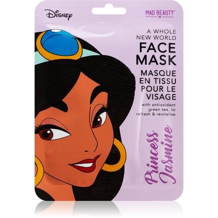 

Mad Beauty Disney Princess Жасмин восстанавливающая тканевая маска - 25 мл
